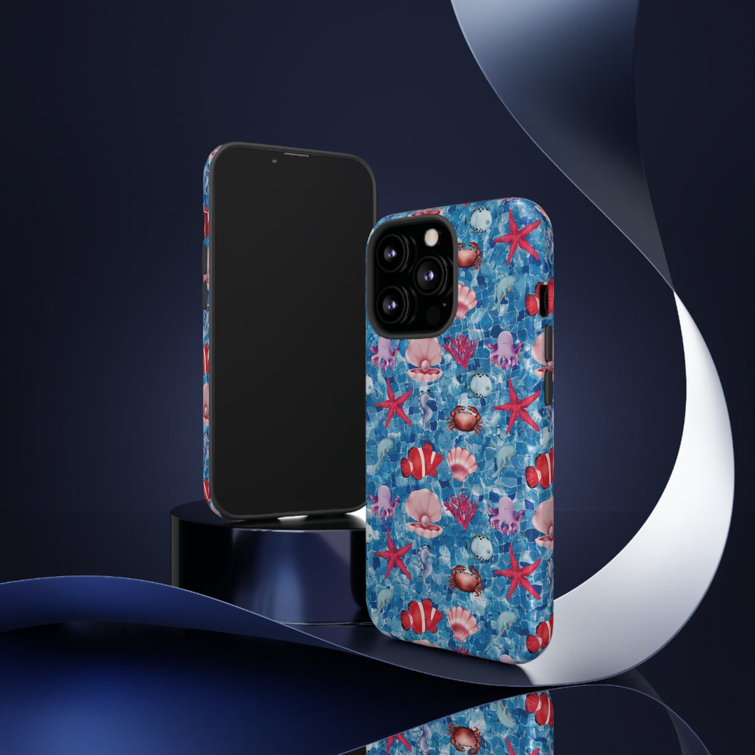 Cute IPhone Case | Under The Sea, iPhone 15 Case | iPhone 15 Pro Case, Iphone 14 Case, Iphone 14 Pro Max Case, Protective Iphone Case - Studio40ParkLane