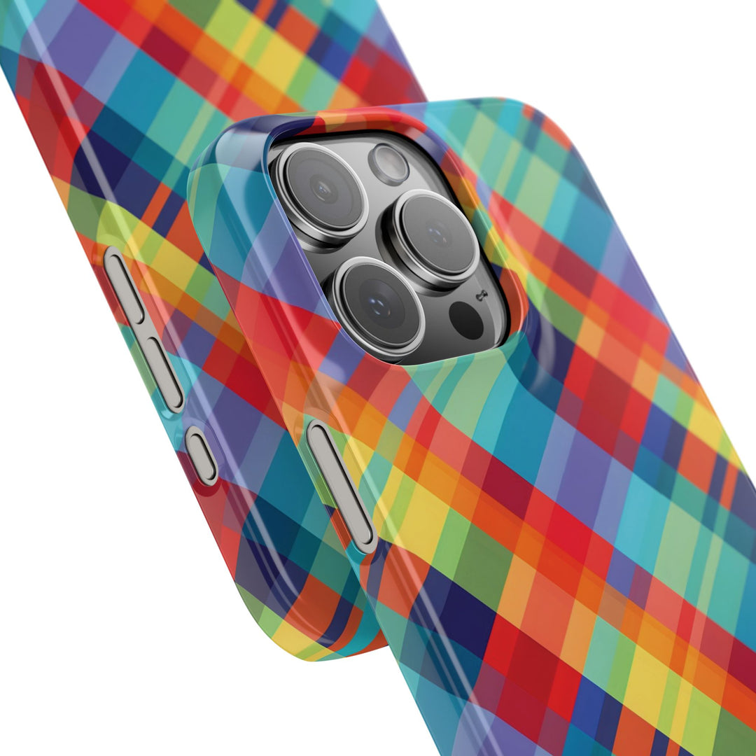 Slim Checkered Plaid Gift for Her Cute Phone Cases for Iphone 16 Pro Max | iPhone 15 Case | iPhone 15 Pro Max Case, Iphone 14, 13, 12, 11, 10, 8, 7 - Studio40ParkLane