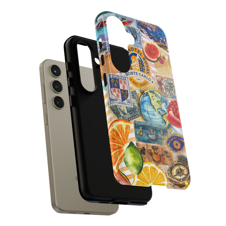 Cute European Summer Collage Phone Case, for IPhone 16 Case | Iphone 15, Iphone 14, IPhone 13 Case, 11 8 7, Samsung Galaxy S24, S23, S22, S21 Extra Protective - Studio40ParkLane