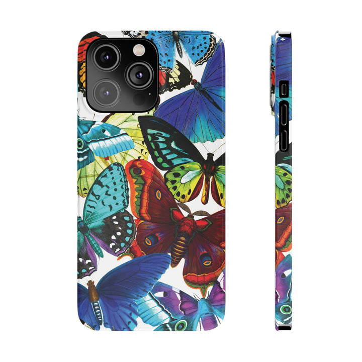 Slim Bright Butterflies Gift for Her Cute Phone Cases for Iphone 16 Pro Max | iPhone 15 Case | iPhone 15 Pro Max Case, Iphone 14, Iphone 14 Pro Max, Iphone 13 12 11 8 7 - Studio40ParkLane