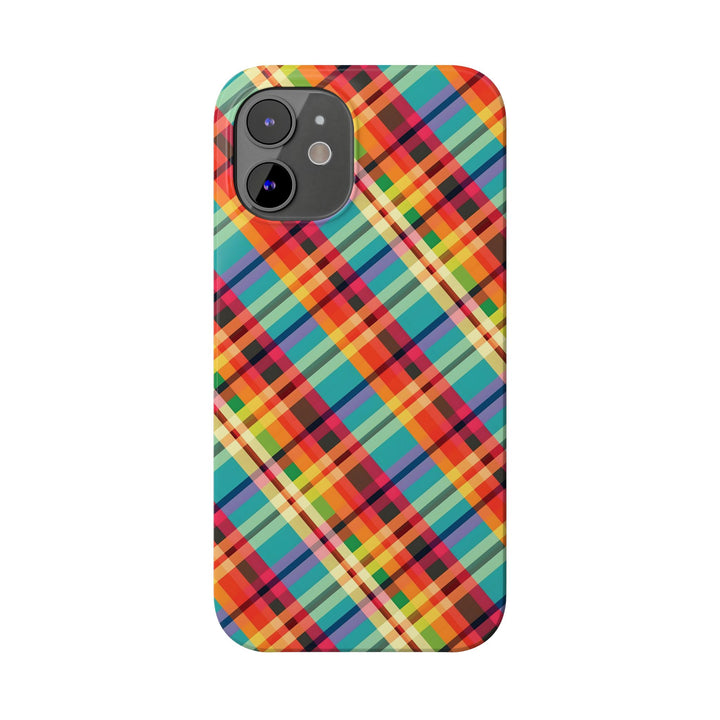 Slim Checkered Plaid Gift for Her Cute Phone Cases for Iphone 16 Pro Max | iPhone 15 Case | iPhone 15 Pro Max Case, Iphone 14, 13, 12, 11, 10, 8, 7 - Studio40ParkLane