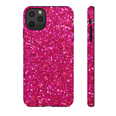 Pink Glitter Cute Phone Case, for IPhone 16 pro Max | Iphone 15, Iphone 14, IPhone 13 Case, 11 8 7, Samsung Galaxy S24, S23, S22, S21, 2 Layer Protection