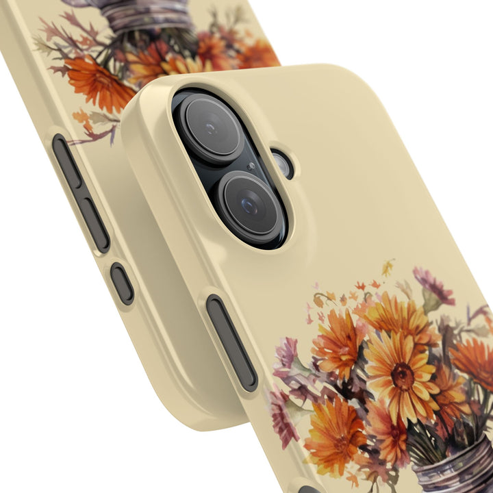 Slim Fall Autumn Leaves Cute Phone Cases for Iphone 16 | iPhone 15 Case | iPhone 15 Pro Max Case, Iphone 14, Iphone 14 Pro Max, Iphone 13, Slim Mom Dad Gift - Studio40ParkLane