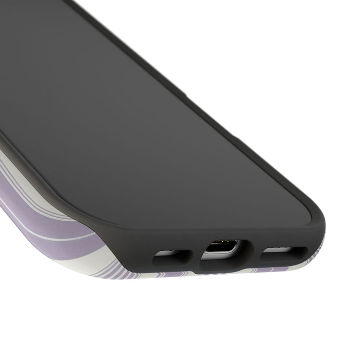 MagSafe Cute Phone Case, Coastal Striped Phone Case for iPhone 17 16 15 14 13 12 Pro Max, Samsung S25 S24 S23 Ultra case