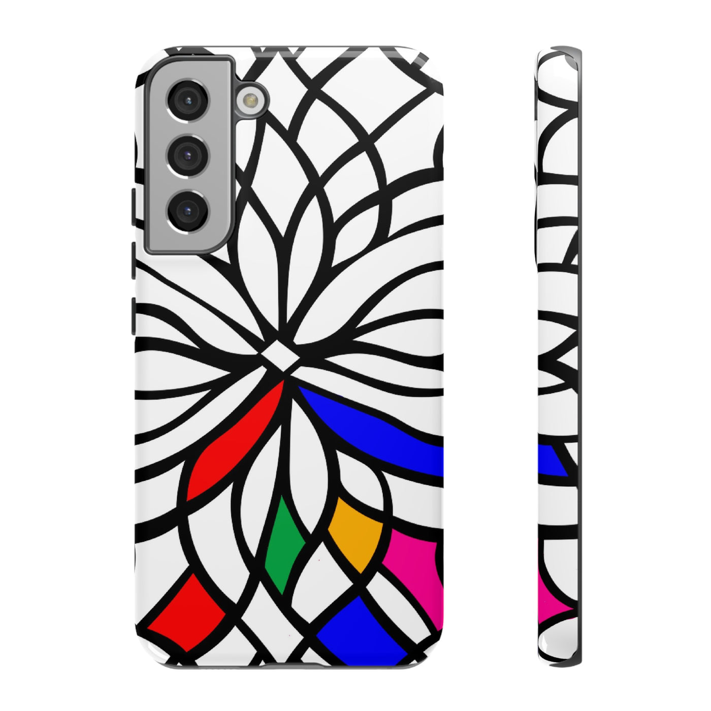 Impact Resistant, Colored Mosaic, Cute Phone Cases for Samsung S24, S23, S22, S21, IPhone 15 pro Iphone 14 pro Iphone 13 IPhone 12 Iphone 11