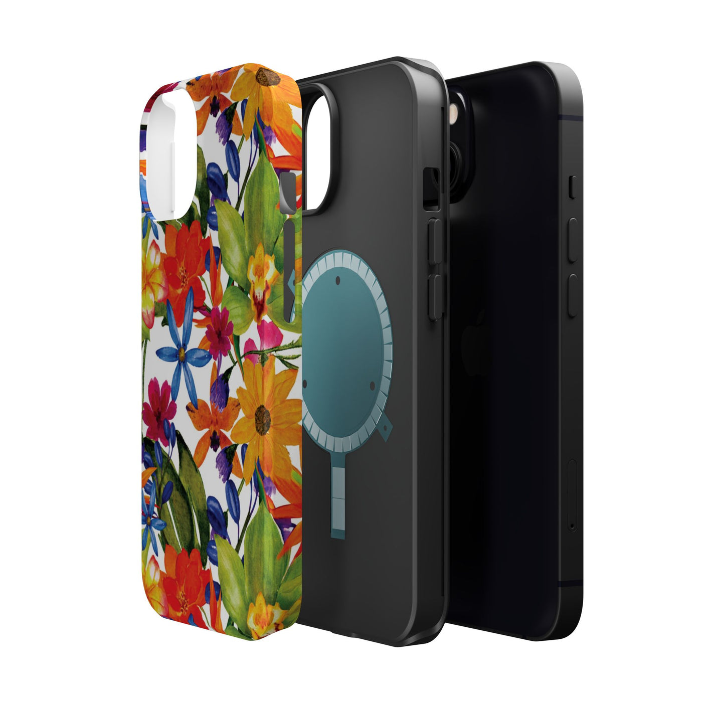 Spring Flowers Magsafe Cute Phone Case for Iphone Gift for Her, iPhone 16 Case iPhone 15 Pro Max Case, Iphone 14, Iphone 14 Pro Max, 13, 12 - Studio40ParkLane