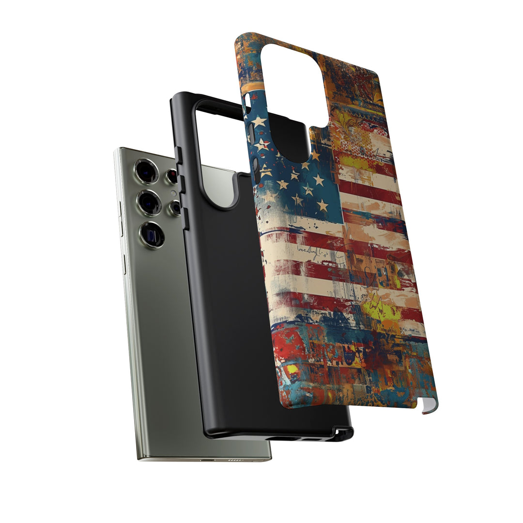 Impact Resistant, American Flag, Cute Phone Cases for Samsung S24, S23, S22, S21, IPhone 15 pro Iphone 14 pro Iphone 13 IPhone 12 Iphone 11 - Studio40ParkLane