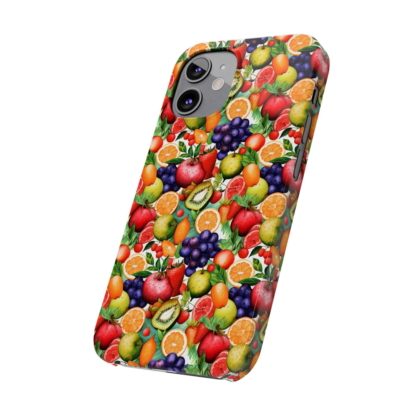 Slim Cute Phone Cases for Iphone  | iPhone 15 Case | iPhone 15 Pro Max Case, Iphone 14, Iphone 14 Pro Max, Iphone 13, Summer Fruit Mix Selection