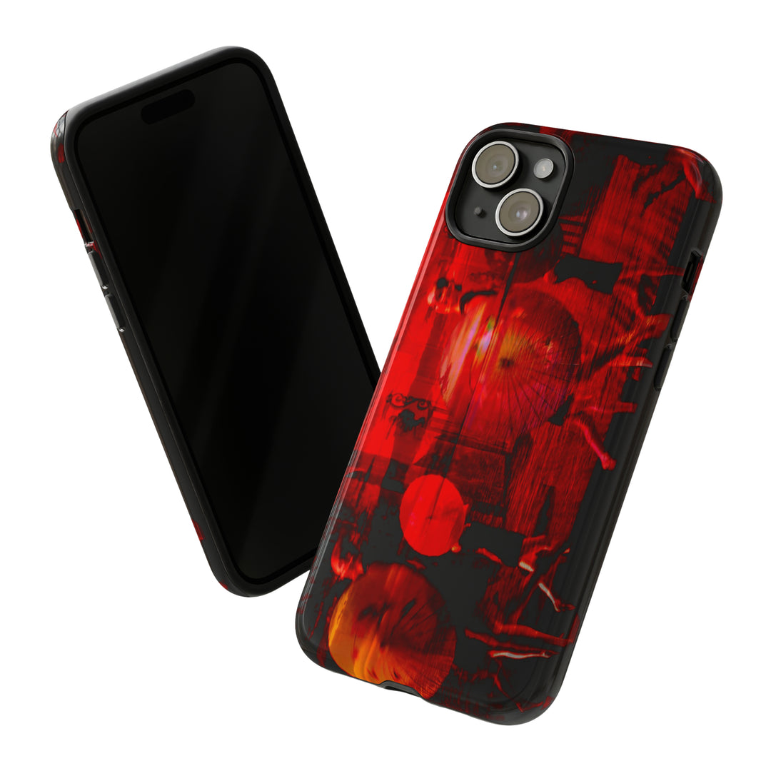 Cute IPhone Case | iPhone 15 Case | iPhone 15 Pro Max Case, Iphone 14 Case, Iphone 14 Pro Max Case IPhone Case for Art Lovers, Sunset Dance Red - Studio40ParkLane
