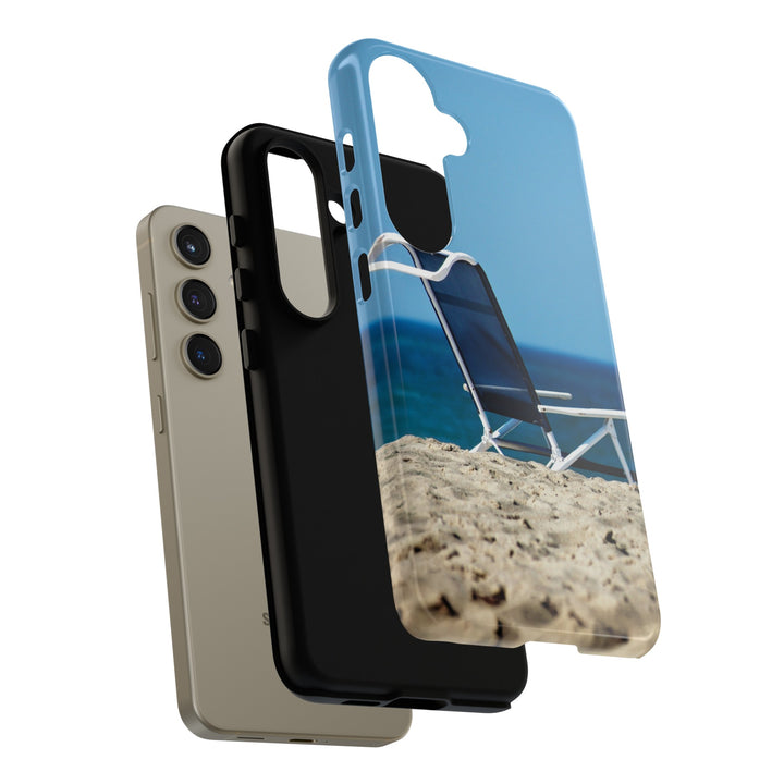 Cute Samsung Case | Cool Iphone Case | Summer Blue Beach Chair, Samsung S24, S23, S22, S21, IPhone 15 Case | Iphone 14 Case, Iphone 13 Case - Studio40ParkLane