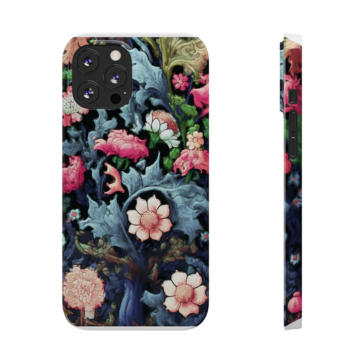 Slim Cute Phone Cases for Iphone - | iPhone 15 Case | iPhone 15 Pro Max Case, Iphone 14 Case, Iphone 14 Pro Max, Iphone 13, Flowers Scene - Studio40ParkLane