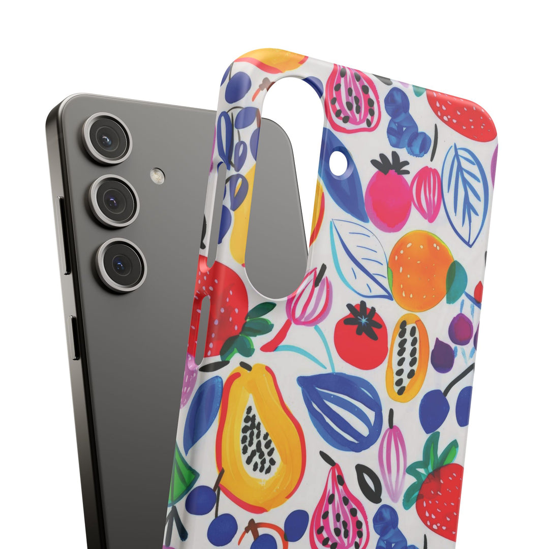 Snap Cute Custom Phone Case, Summer Fruit case for iPhone 18 17 16 15 14 13 12 Pro Max, Samsung S26 S25 S24 S23 Ultra Protective Phone Case - Studio40ParkLane