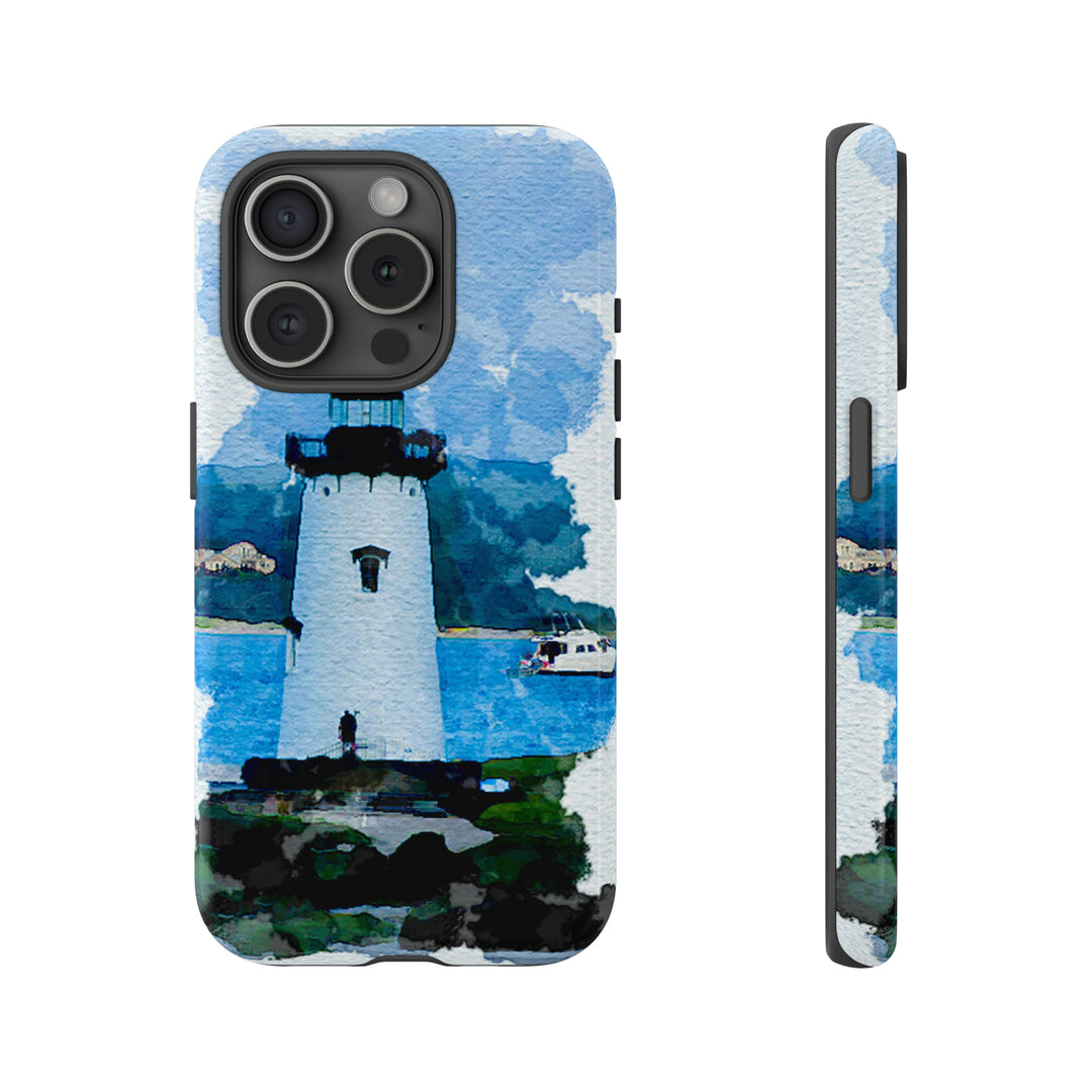 Cool Phone Case | Summer Lighthouse, For iPhone 15 Case | iPhone 15 Pro Case, Iphone 14 Case, Iphone 14 Pro Max Case, Protective Iphone Case - Studio40ParkLane