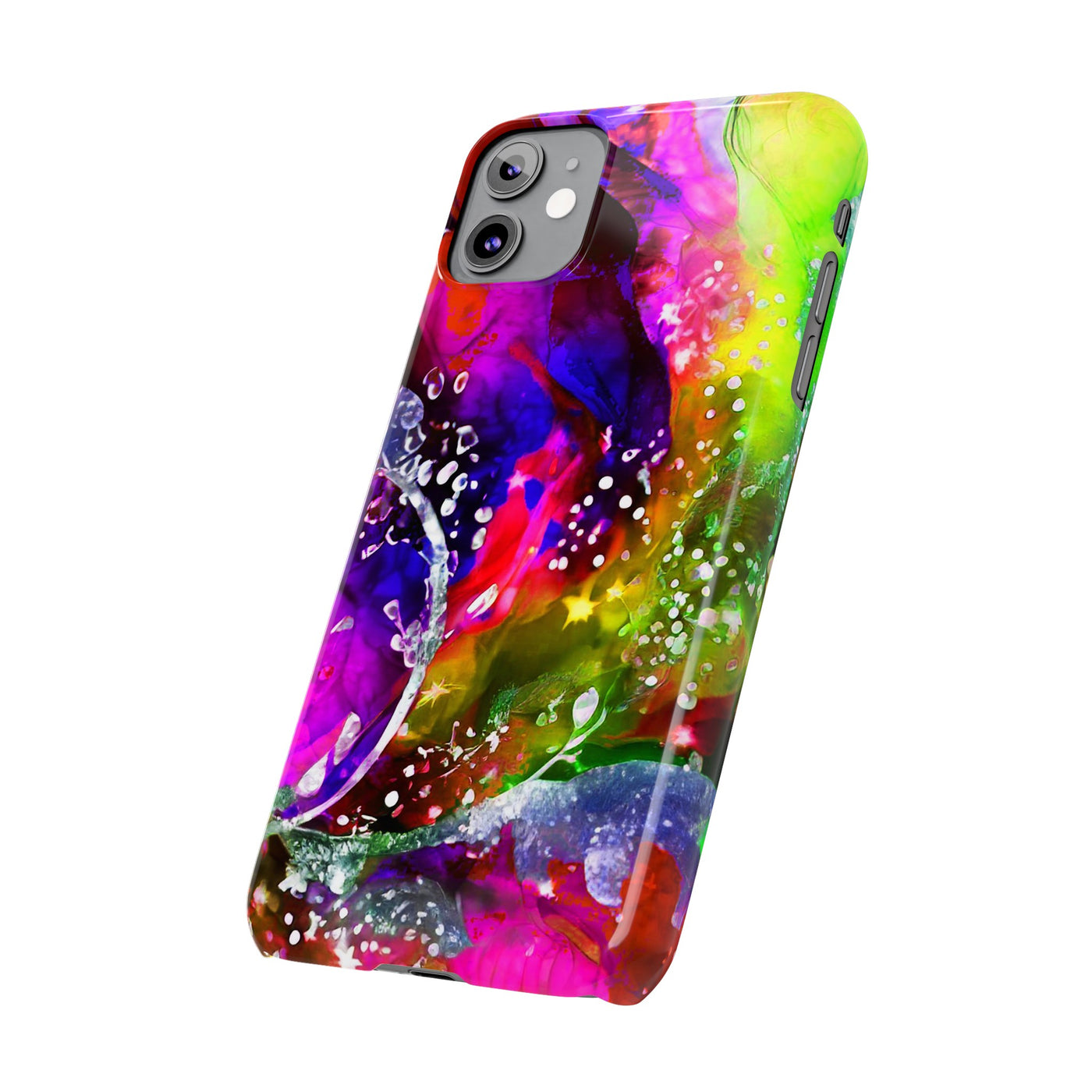 Slim Cute Phone Cases for Iphone  | iPhone 15 Case | iPhone 15 Pro Max Case, Iphone 14, Iphone 14 Pro Max, Iphone 13, Summer Marble Feast