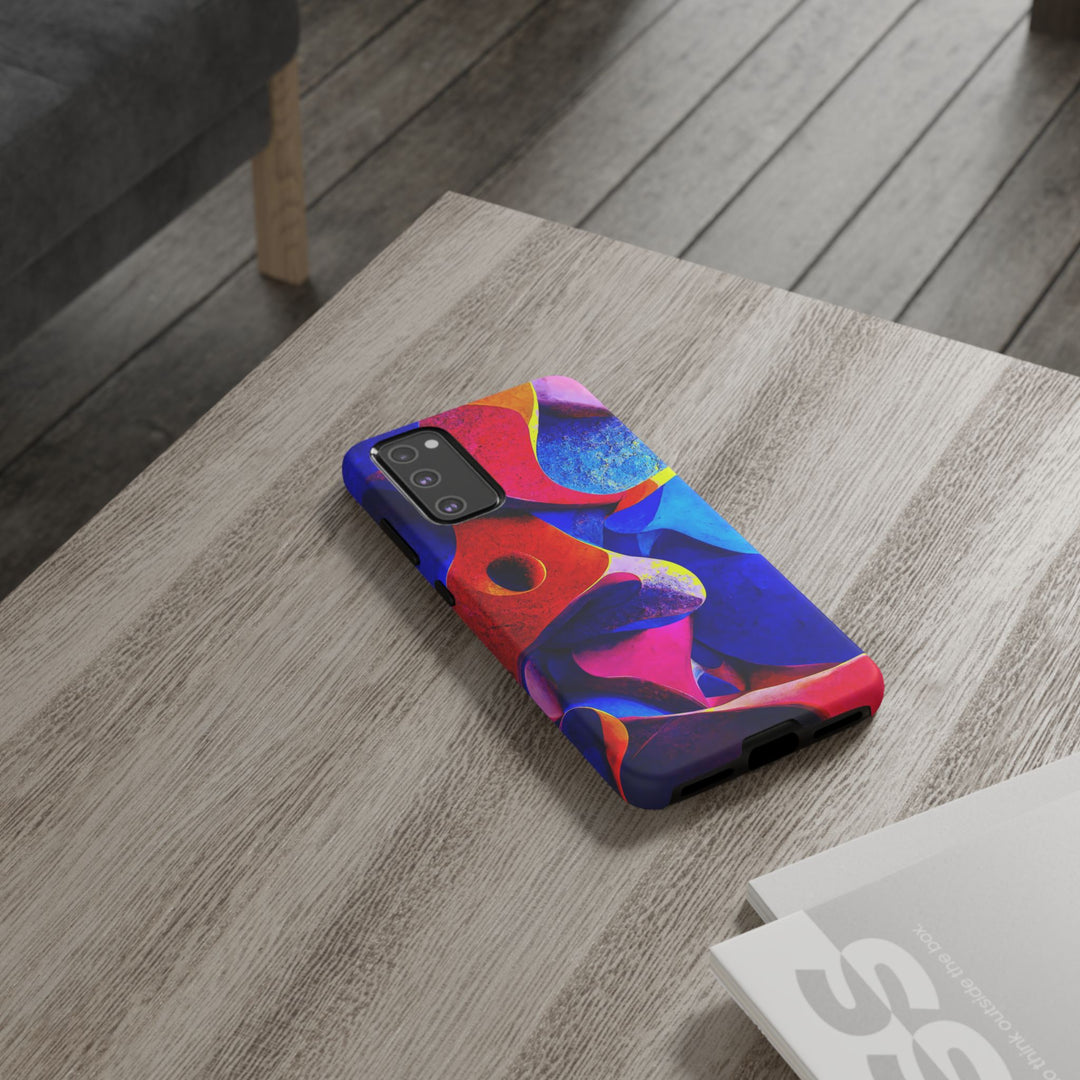 Impact Resistant, Abstract Shapes, Cute Phone Cases for Samsung S24, S23, S22, S21, IPhone 15 pro Iphone 14 pro Iphone 13 IPhone 12 Iphone 11 - Studio40ParkLane