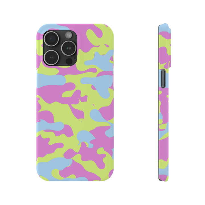 Slim Cute Phone Cases for Iphone - | iPhone 15 Case | iPhone 15 Pro Max Case, Iphone 14 Case, Iphone 14 Pro Max, Iphone 13, Spring Camouflage - Studio40ParkLane