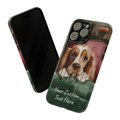 Personalize this Cute IPhone Case | Cocker Spaniel iPhone Case, iPhone 15 Case | iPhone 15 Case, Iphone 14 Case, Iphone 14 Pro Max Case