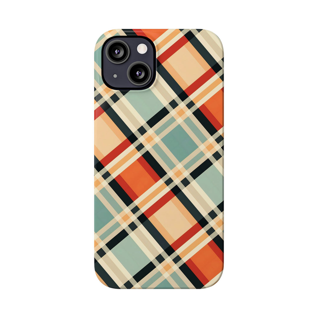Slim Checkered Plaid Gift for Her Cute Phone Cases for Iphone 16 Pro Max | iPhone 15 Case | iPhone 15 Pro Max Case, Iphone 14, 13, 12, 11, 10, 8, 7 - Studio40ParkLane