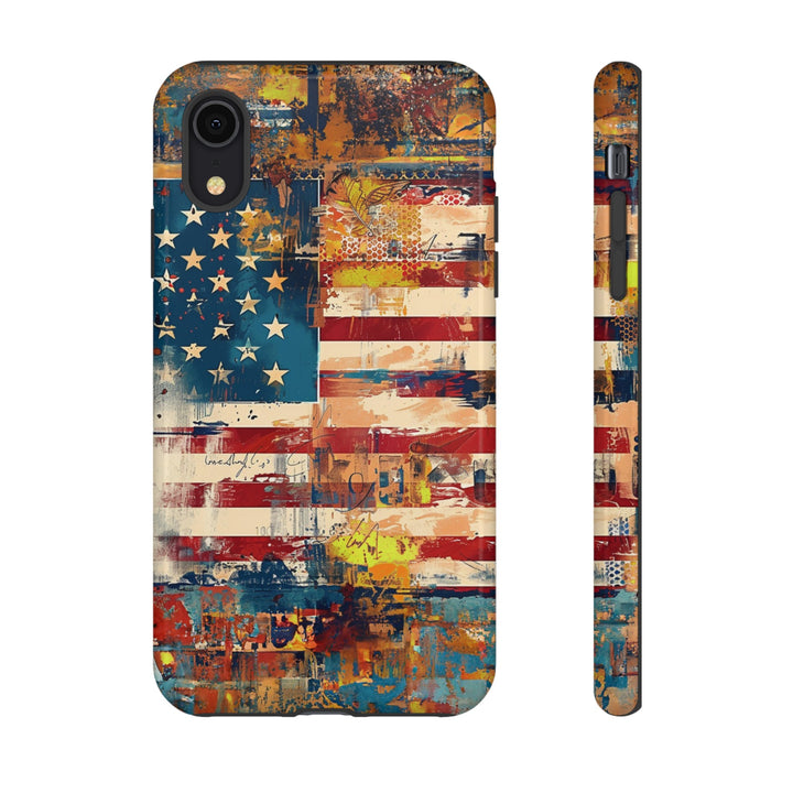 Impact Resistant, American Flag, Cute Phone Cases for Samsung S24, S23, S22, S21, IPhone 15 pro Iphone 14 pro Iphone 13 IPhone 12 Iphone 11 - Studio40ParkLane