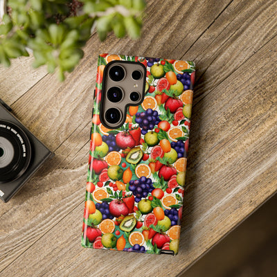 Impact Resistant, Fall Fruit, Cute Phone Cases for Samsung S24, S23, S22, S21, IPhone 15 pro Iphone 14 pro Iphone 13 IPhone 12 Iphone 11