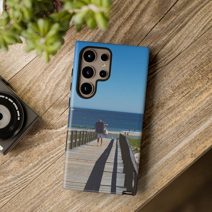 Cute Samsung Case | Cool Iphone Case | Summer Beach Walk, Samsung S24, S23, S22, S21, IPhone 15 Case | Iphone 14 Case, Iphone 13 Case - Studio40ParkLane