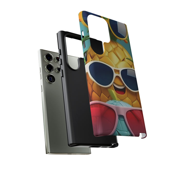 Cute Samsung Phone Case | Aesthetic Samsung Phone Case | Galaxy S23, S22, S21, S20 | Summer Pineapple Fruit, Protective Phone Case - Studio40ParkLane