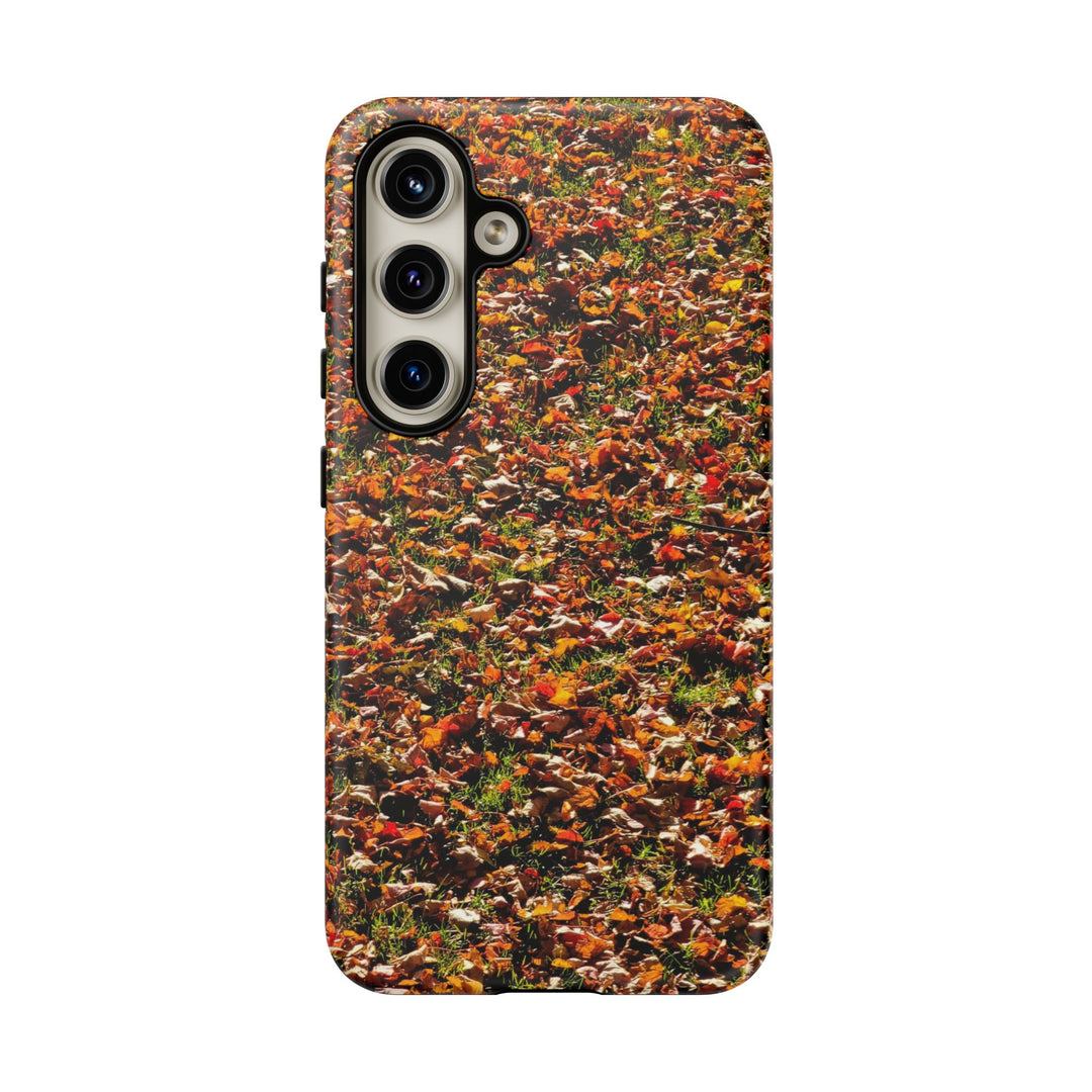 Impact Resistant, Fall Leaves Collage, Cute Phone Cases for Samsung S24, S23, S22, S21, IPhone 15 pro Iphone 14 pro Iphone 13 IPhone 12 Iphone 11 - Studio40ParkLane