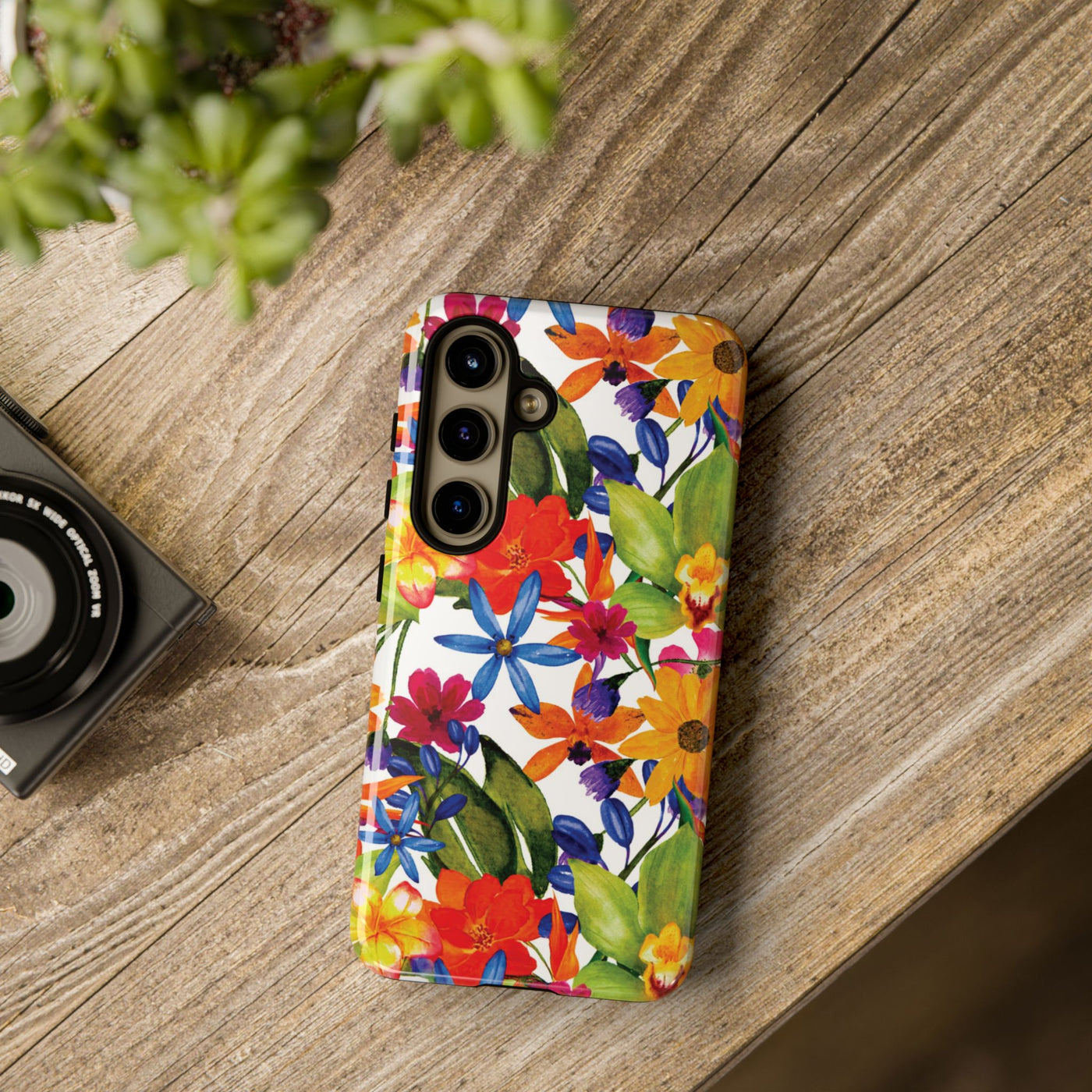 Premium Tough Spring Flowers Cute Phone Cases for Samsung S24, S23, S22, S21, S20, Plus and Ultra, Iphone 16 Pro Max,15, 14, 13, 12, 11, 10 - Studio40ParkLane