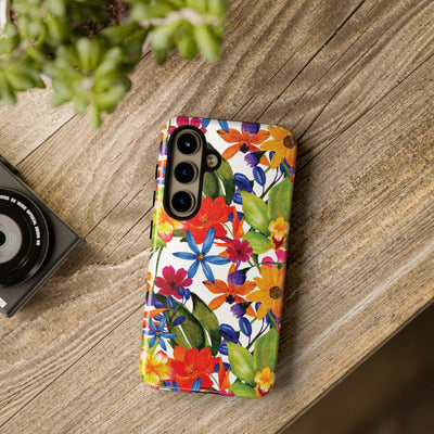 Premium Tough Spring Flowers Cute Phone Cases for Samsung S24, S23, S22, S21, S20, Plus and Ultra, Iphone 16 Pro Max,15, 14, 13, 12, 11, 10 - Studio40ParkLane