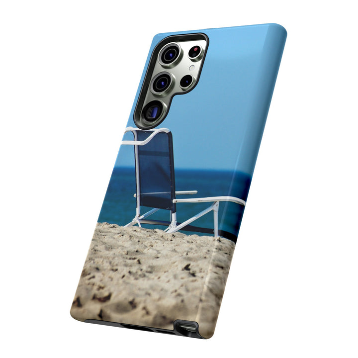 Cute Samsung Case | Cool Iphone Case | Summer Blue Beach Chair, Samsung S24, S23, S22, S21, IPhone 15 Case | Iphone 14 Case, Iphone 13 Case - Studio40ParkLane