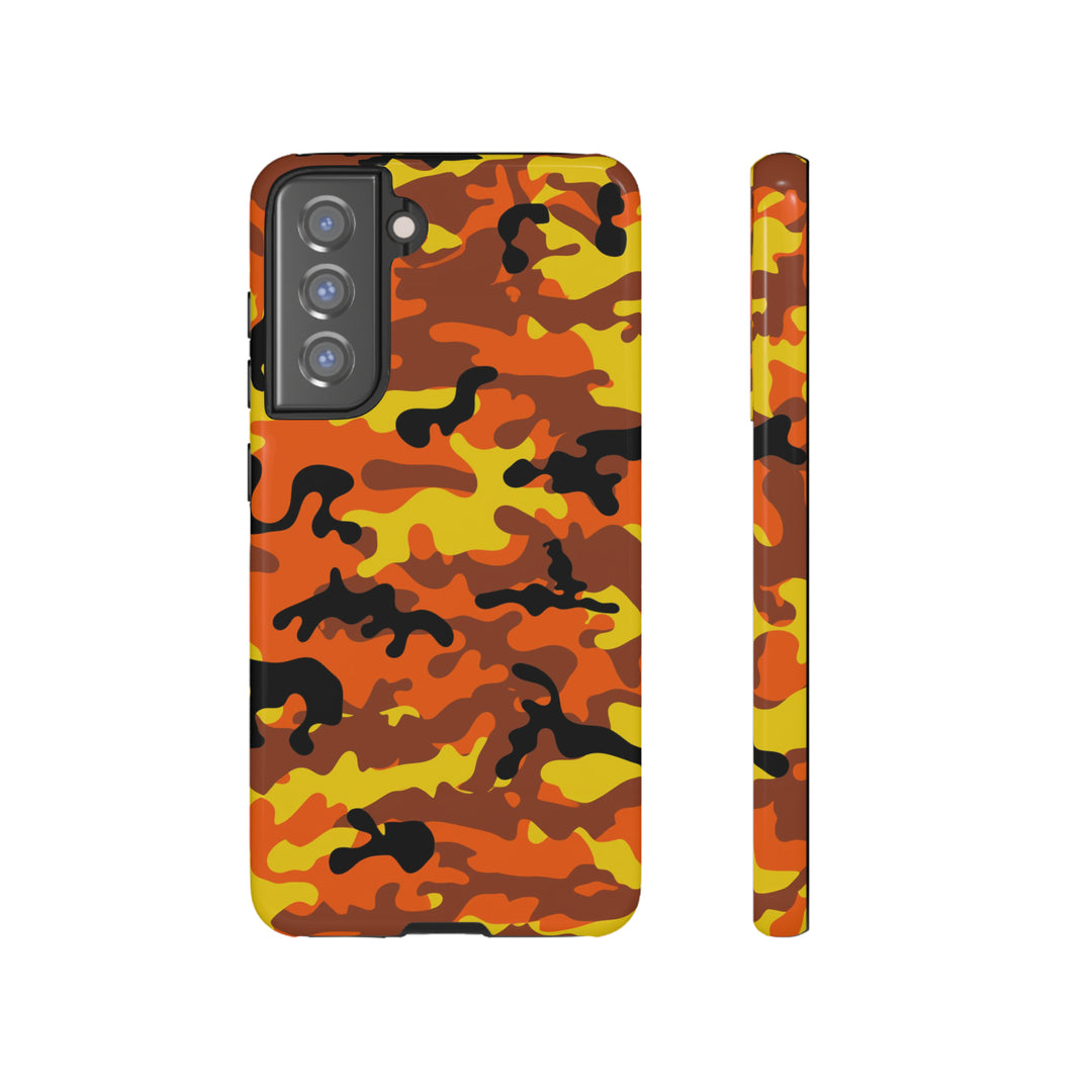 Cool Phone Case | Aesthetic Phone Case | Fall Camo | For Samsung Galaxy S23, S22, S21, S20 | Luxury Double Layer | Cute - Studio40ParkLane