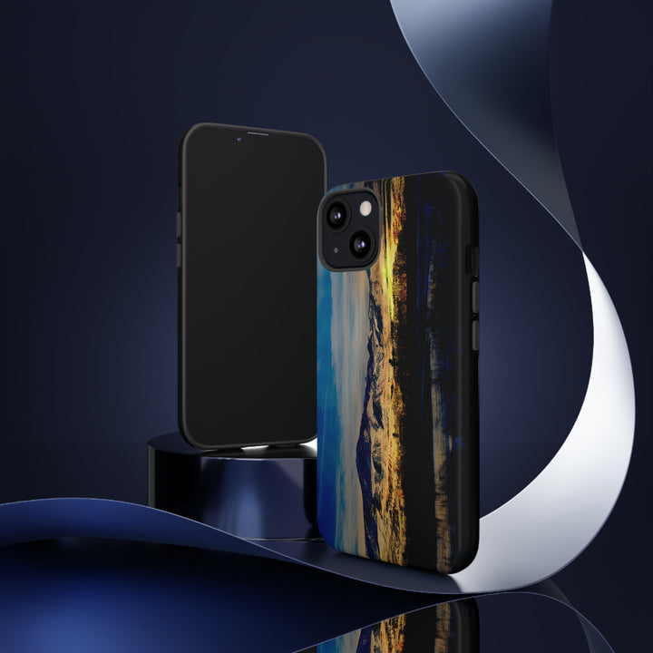 Cute IPhone Case | iPhone 15 Case | iPhone 15 Pro Max Case, Iphone 14 Case, Iphone 14 Pro Max Case IPhone Case for Traveler, Snowy Mountain Night - Studio40ParkLane