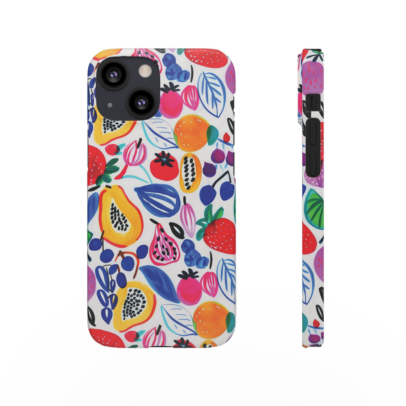 Snap Summer Fruit Gift for Her Cute Phone Cases for Samsung Galaxy S24, S23, S22, S21, S20, Plus, Ultra, Iphone 16, 15, 14, Pro and Max