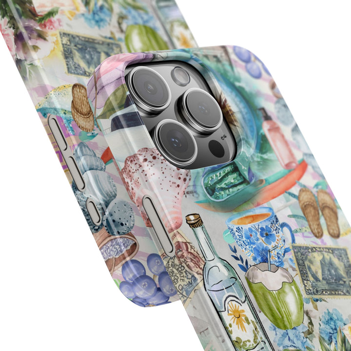 Slim Travel Coquette Collage Slim Cute Phone Cases for Iphone | iPhone 15 Case | iPhone 15 Pro Max Case, Iphone 14, Iphone 14 Pro Max, Iphone 13 - Studio40ParkLane