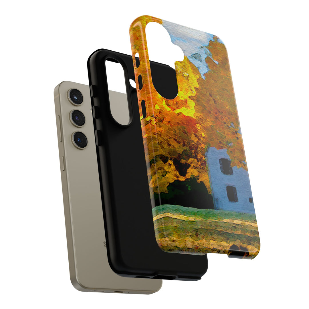 Impact Resistant, Fall Leaves Watercolor, Cute Phone Cases for Samsung S24, S23, S22, S21, IPhone 15 pro Iphone 14 pro Iphone 13 IPhone 12 Iphone 11 - Studio40ParkLane