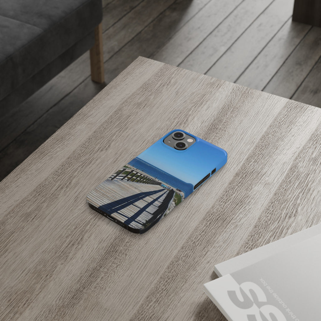 Slim Cute Phone Cases for Iphone - | iPhone 15 Case | iPhone 15 Pro Max Case, Iphone 14 Case, Iphone 14 Pro Max, Iphone 13, Summer Beach Walk - Studio40ParkLane