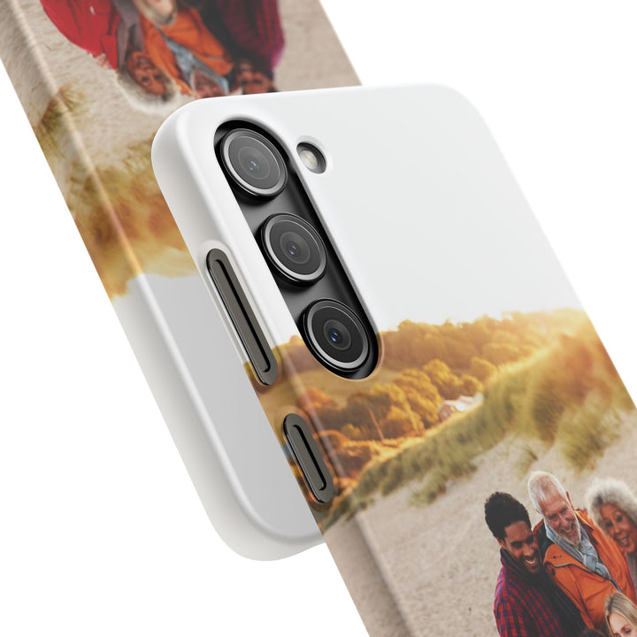 Snap Custom Personalized Family/Pet Cute Phone Cases for Samsung Galaxy S24, S23, S22, S21, S20, Plus, Ultra, Iphone 16, 15, 14, Pro and Max - Studio40ParkLane