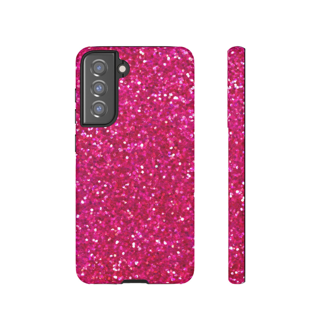 Pink Glitter Cute Phone Case, for IPhone 16 pro Max | Iphone 15, Iphone 14, IPhone 13 Case, 11 8 7, Samsung Galaxy S24, S23, S22, S21, 2 Layer Protection