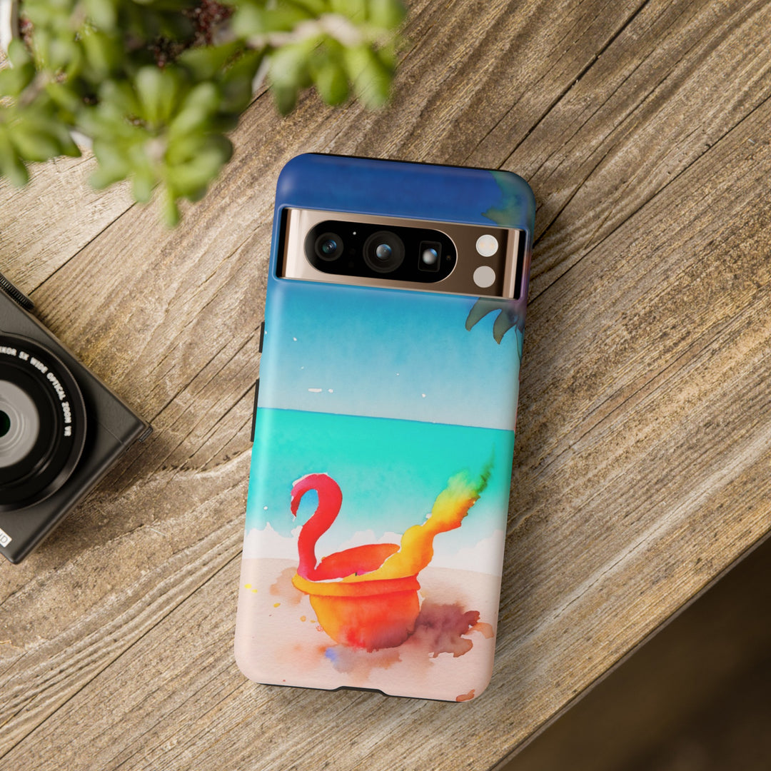 Cute Samsung Case | Cool Iphone Case | Summer Colorful Beach Bucket, Samsung S24, S23, S22, S21, IPhone 15 Case | Iphone 14 Case, Iphone 13 Case - Studio40ParkLane