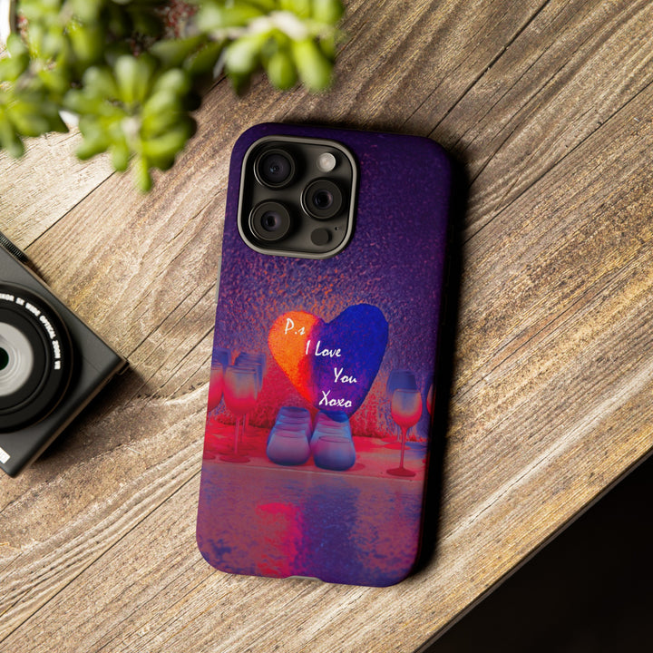 Cute Samsung Case | Cool Iphone Case | PS I love You - Heart, Samsung S24, S23, S22, S21, IPhone 15 Case | Iphone 14 Case, Iphone 13 Case - Studio40ParkLane