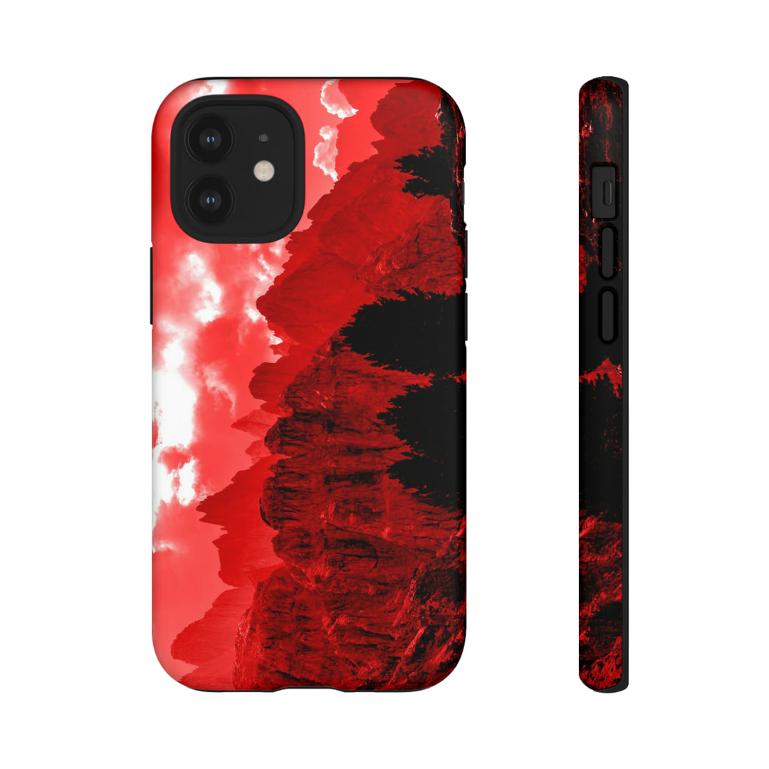 Cute IPhone Case | iPhone 15 Case | iPhone 15 Pro Max Case, Iphone 14 Case, Iphone 14 Pro Max Case IPhone Case for Art Lovers - Red Mountains - Studio40ParkLane