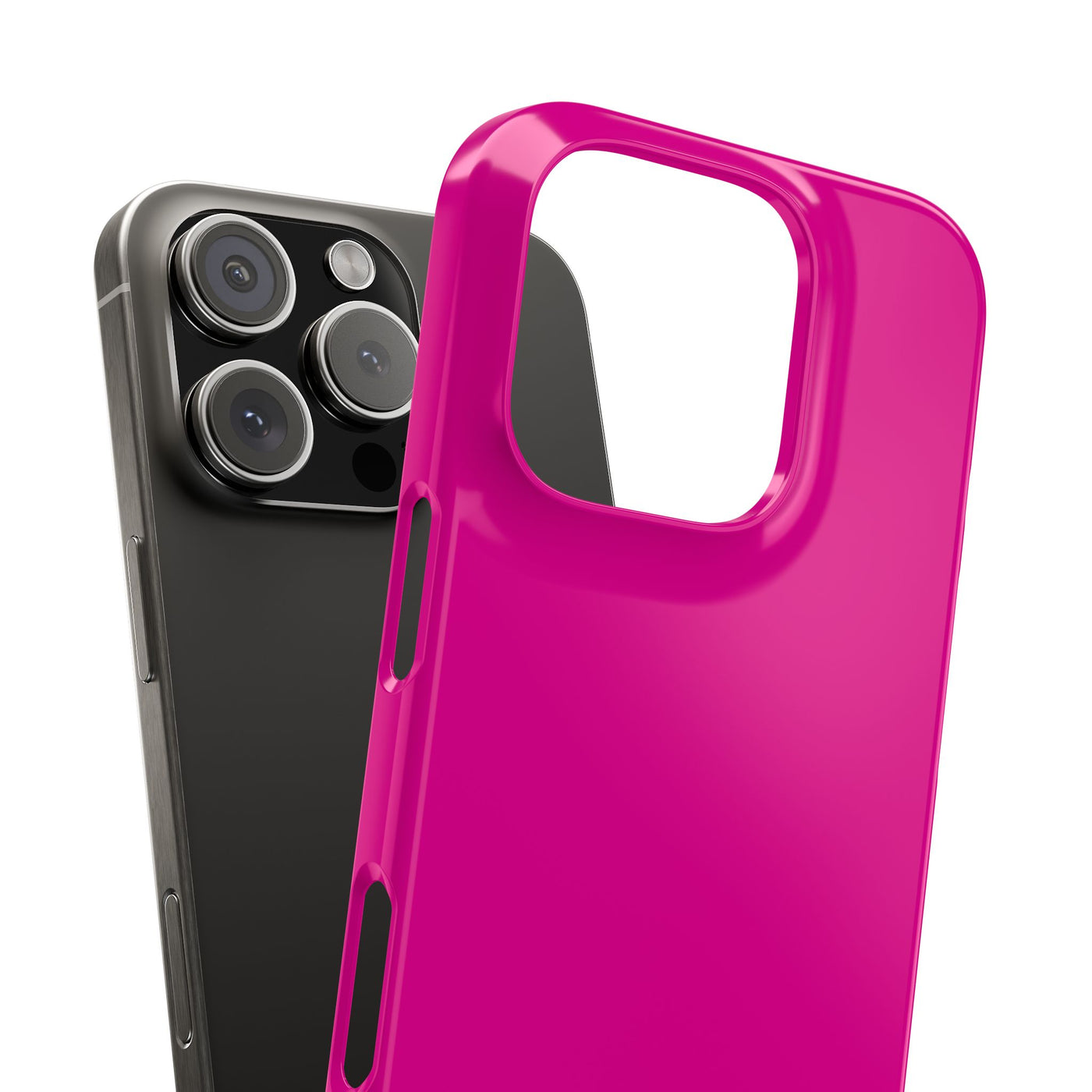 Cute Bright Pink Phone Cases for Iphone 16 | iPhone 15 Case | iPhone 15 Pro Max Case, Iphone 14, Iphone 14 Pro Max, Iphone 13, Slim