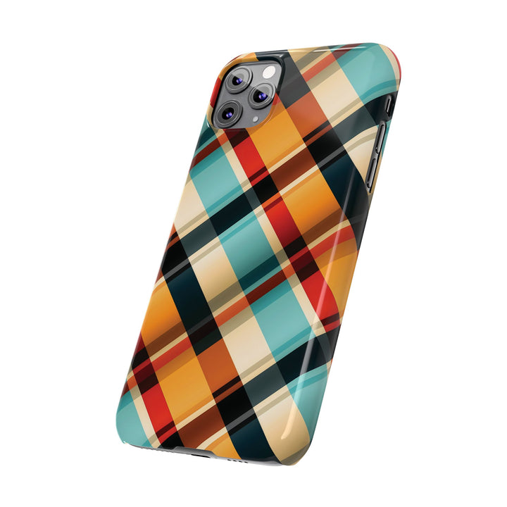 Slim Checkered Plaid Gift for Her Cute Phone Cases for Iphone 16 Pro Max | iPhone 15 Case | iPhone 15 Pro Max Case, Iphone 14, 13, 12, 11, 10, 8, 7 - Studio40ParkLane