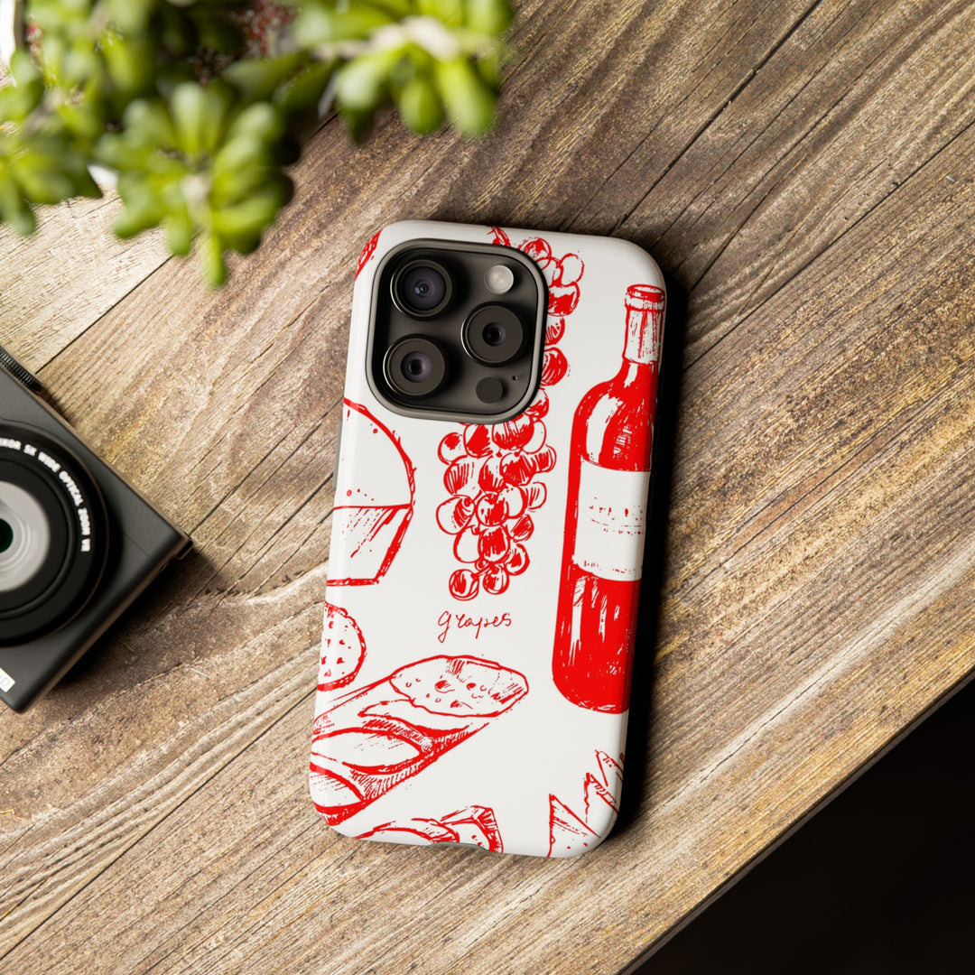 Impact Resistant, Italian French, Cute Phone Cases for Samsung S24, S23, S22, S21, IPhone 15 pro Iphone 14 pro Iphone 13 IPhone 12 Iphone 11 - Studio40ParkLane