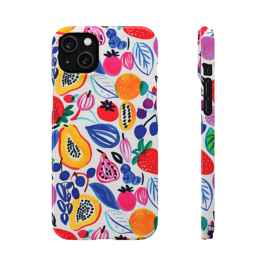 Snap Cute Custom Phone Case, Summer Fruit case for iPhone 18 17 16 15 14 13 12 Pro Max, Samsung S26 S25 S24 S23 Ultra Protective Phone Case - Studio40ParkLane