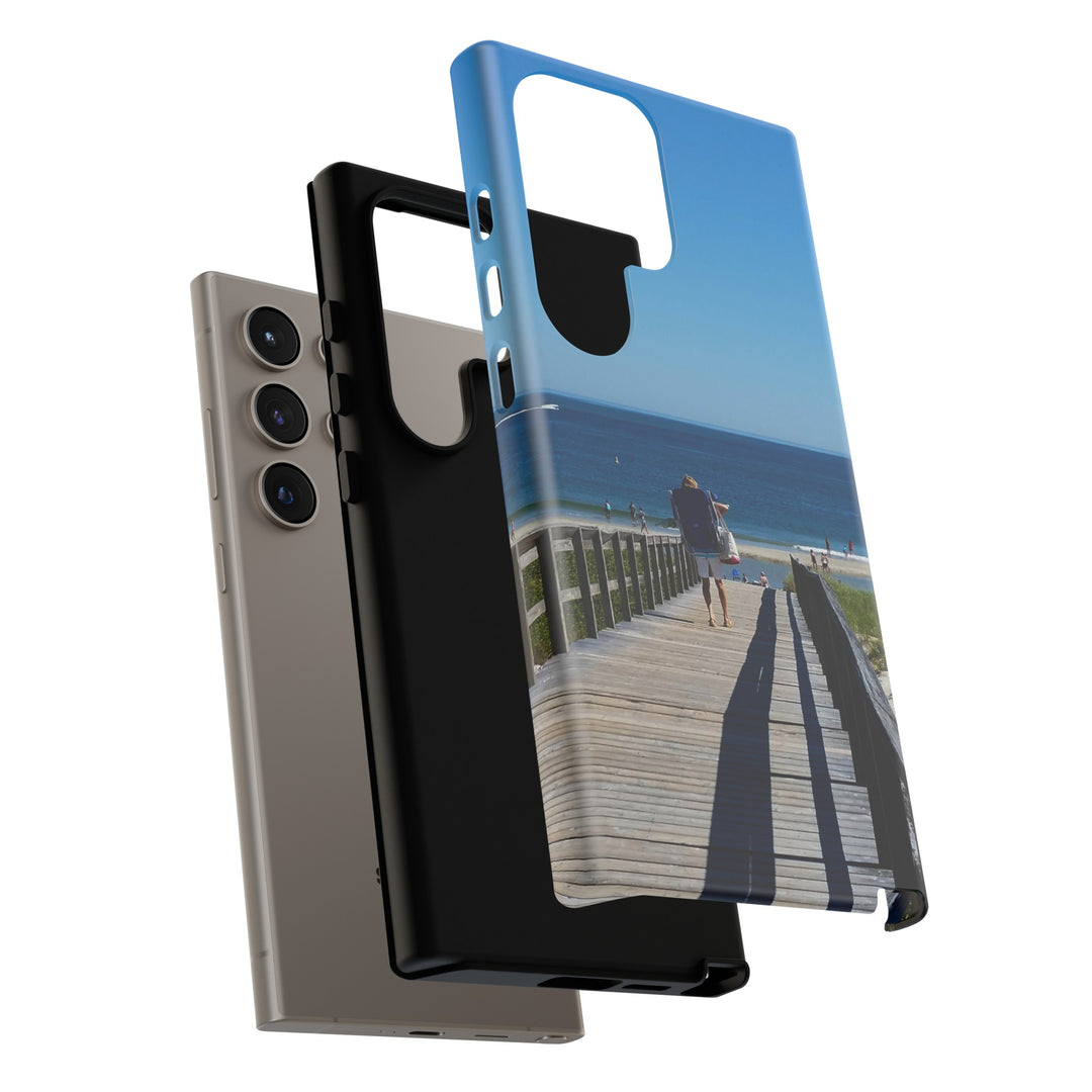 Cute Samsung Case | Cool Iphone Case | Summer Beach Walk, Samsung S24, S23, S22, S21, IPhone 15 Case | Iphone 14 Case, Iphone 13 Case - Studio40ParkLane