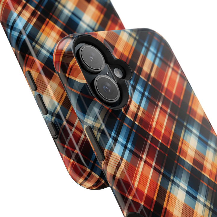 Checkered Plaid Magsafe Gift for Her Cute Phone Case for Iphone, | iPhone 16 | iPhone 15 Pro Max, Iphone 14 Pro Max, 13 12 11 10 9 8 7 - Studio40ParkLane