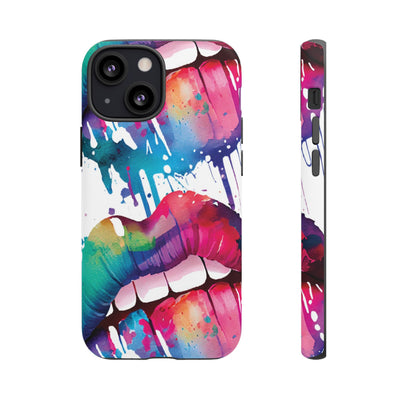 Impact Resistant, Simply Smile Lips, Cute Phone Cases for Samsung S24, S23, S22, S21, IPhone 15 pro Iphone 14 pro Iphone 13 IPhone 12 Iphone 11