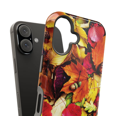 Aesthetic Tough Magsafe Fall Leaves Foliage Phone Case - For iPhone 17 Pro Max iPhone 16 Pro iPhone 15 Iphone 14 Plus 13 Pro 12 11 10 - Studio40ParkLane