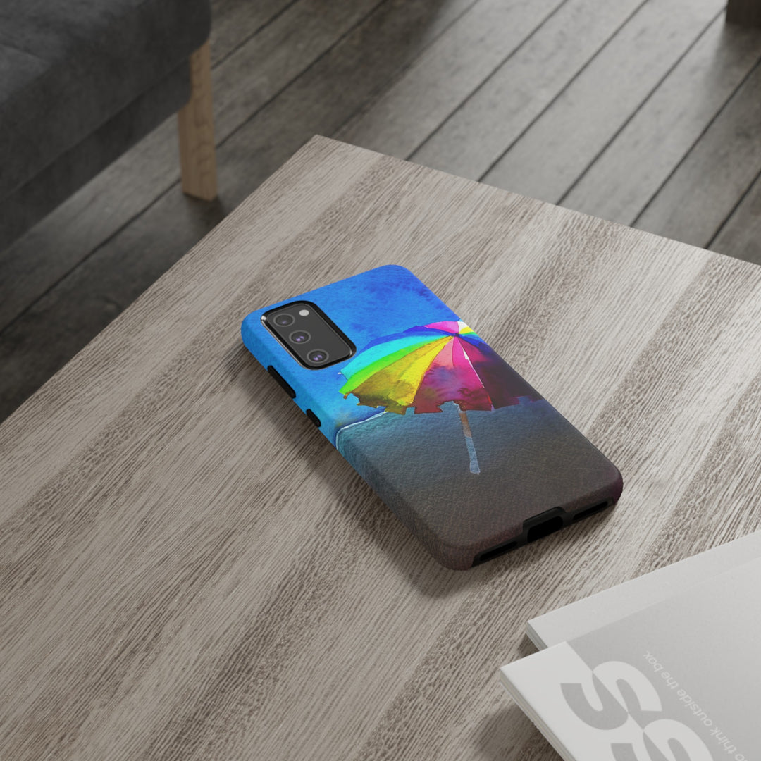 Cute Samsung Case | Cool Iphone Case | Summer Colorful Beach Parasol, Samsung S24, S23, S22, S21, IPhone 15 Case | Iphone 14 Case, Iphone 13 Case - Studio40ParkLane